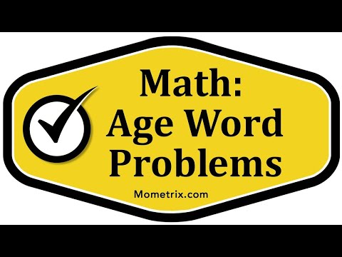 Age Word Problems in Math