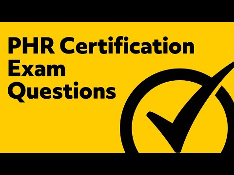 PHR Certification Exam Questions