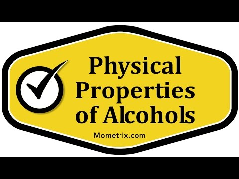 Physical Properties of Alcohols