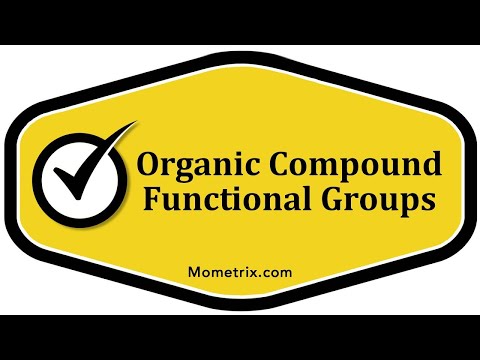 Organic Compound Functional Groups