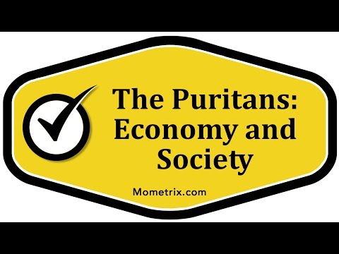 The Puritans: Economy and Society