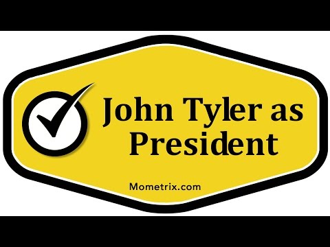 John Tyler as President