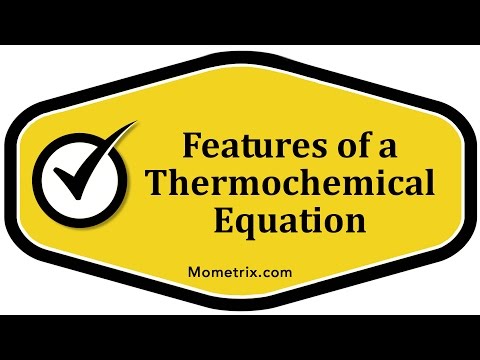 Features of a Thermochemical Equation