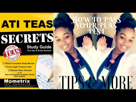 Teas Test Tips &amp; More|📚How I Passed my Teas Test!!!