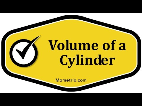 Volume of a Cylinder