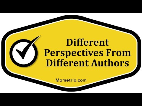Different Perspectives from Different Authors