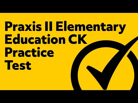 Praxis II Elementary Education: Content Knowledge (5018) *FREE* Practice Test