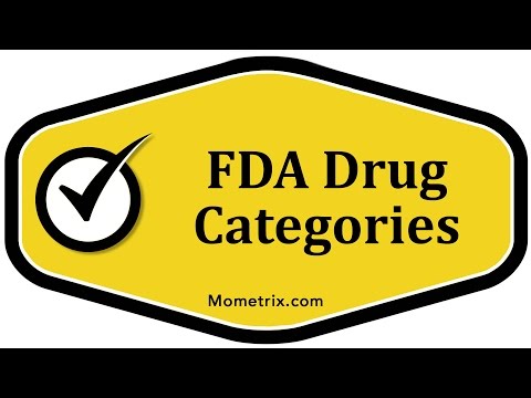 FDA Drug Categories