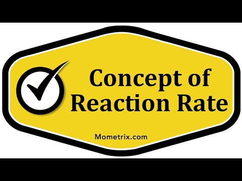 Concept of Reaction Rate