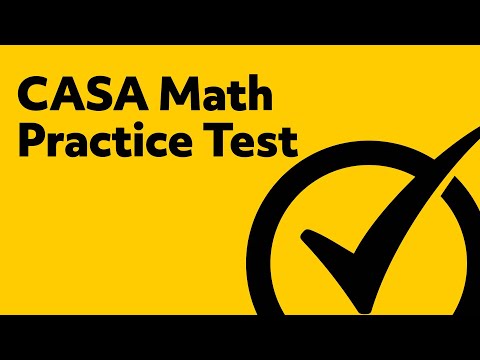 CASA Exam - Math (035) Practice Test