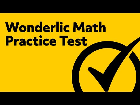 Free Wonderlic Test Questions - Wonderlic Practice Test