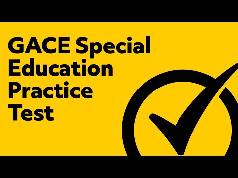 GACE Special Education General Curriculum Practice Questions