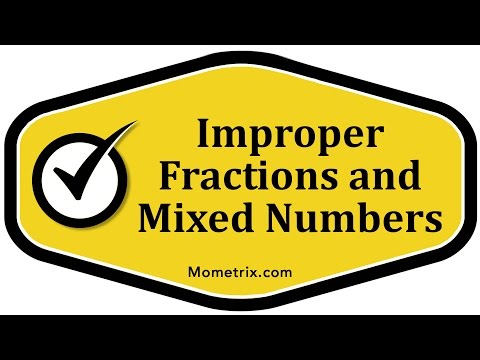 Improper Fractions and Mixed Numbers