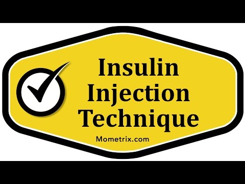 Insulin Injection Technique