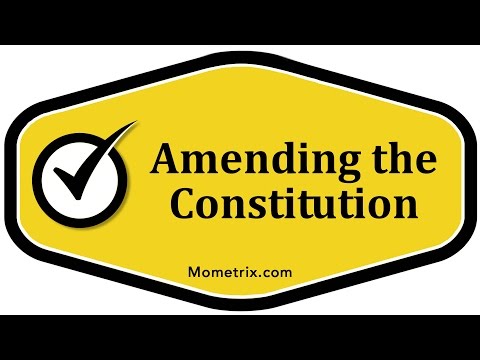 Amending the Constitution