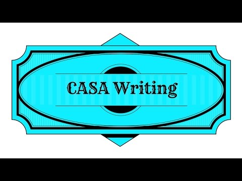 CASA Writing (003) - Indiana Core Test Writing Study Guide