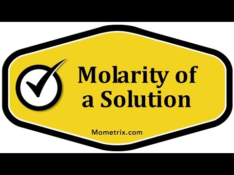 Molarity of a Solution