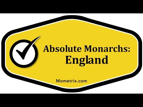 Absolute Monarchs - England