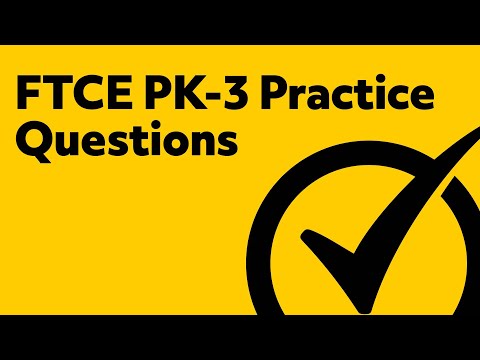 Ftce Prekindergarten Primary Pk 3 Practice Test Updated