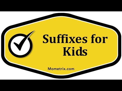 Suffixes for Kids