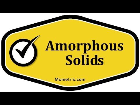 Amorphous Solids