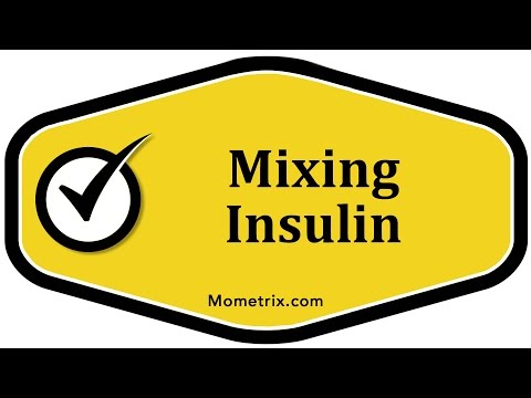 Mixing Insulin