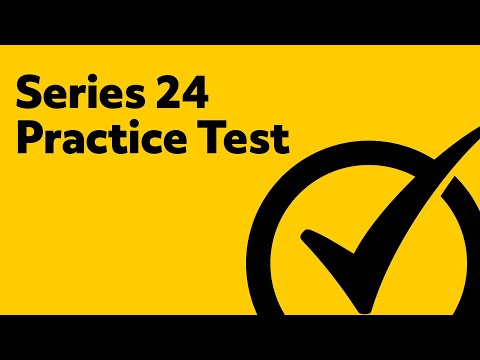 Series 24 Exam Practice Test