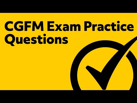 New CGFM Test Answers