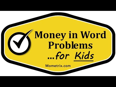 Word Problems with Money: For Kids