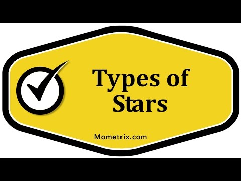 Types of Stars