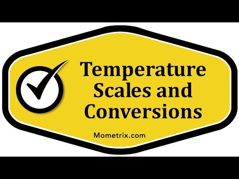 Temperature Scales and Conversions