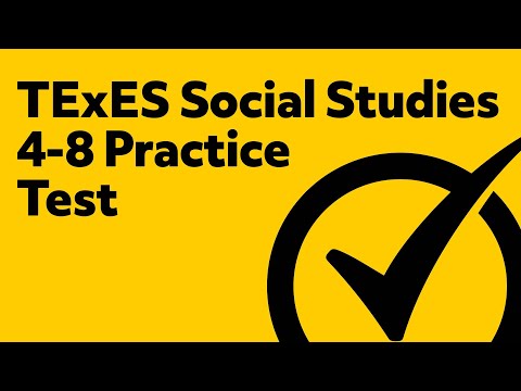 TExES Social Studies 4-8 Review
