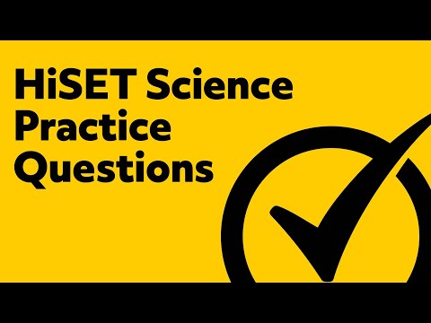 Best HiSET Science Practice Test Questions!