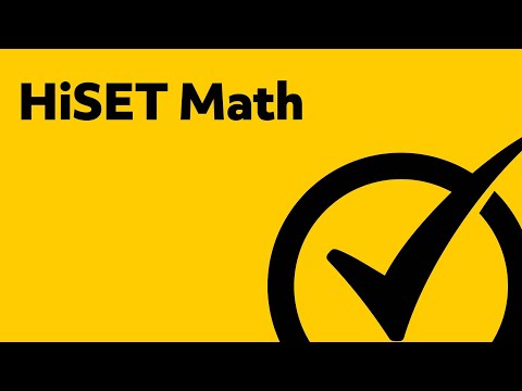 Best HiSET Math Review Study Guide