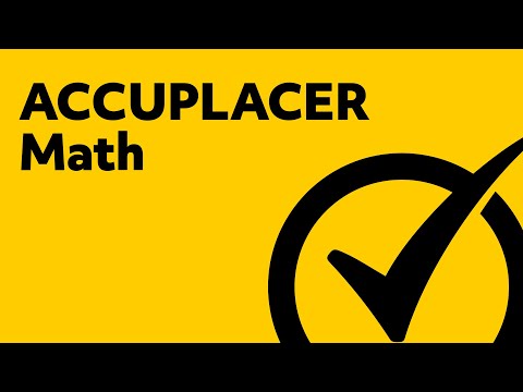ACCUPLACER Math Test Prep - Study Guide