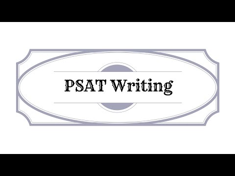 PSAT Writing Study Guide