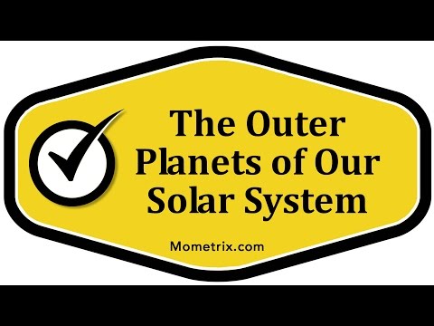 The Outer Planets of Our Solar System