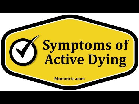 Symptoms of Active Dying