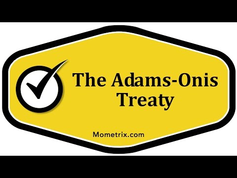 The Adams-Onis Treaty