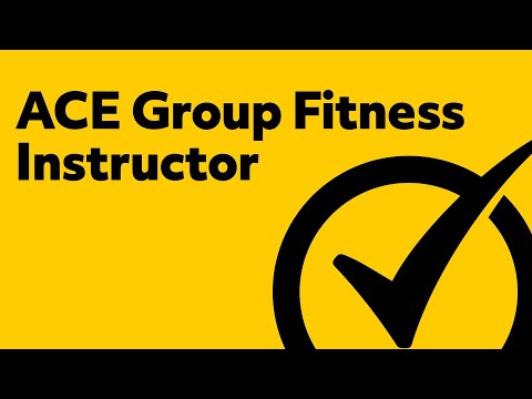 Free ACE Group Fitness Instructor Study Guide