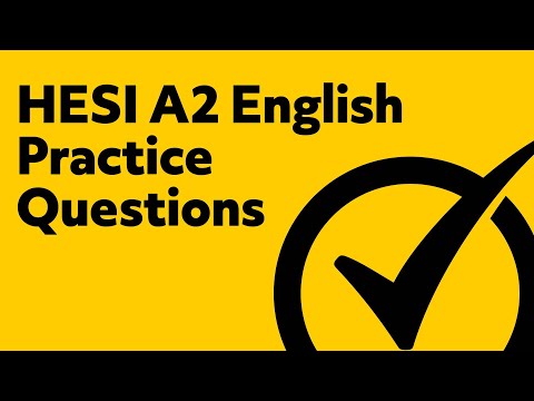 Free HESI English Practice Questions
