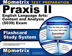 Praxis II English Language Arts: Content and Analysis Flashcards