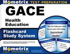 GACE Health Education flashcard study system
