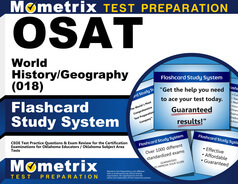OSAT World History/Geography Flashcards