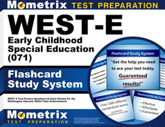 WEST-E Early Childhood Special Education Flashcards