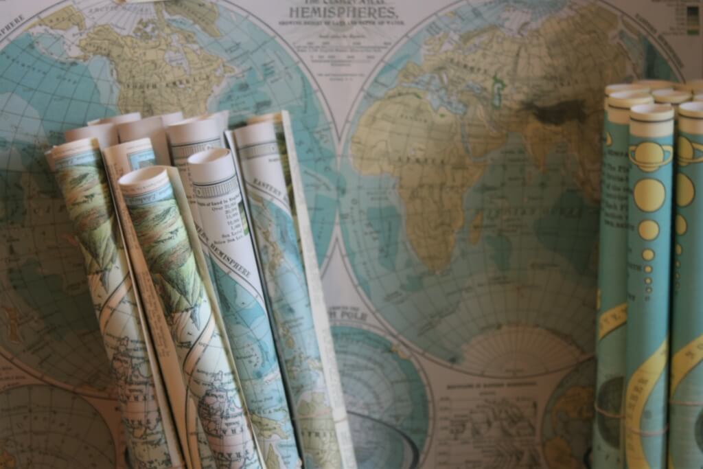 A collection of maps