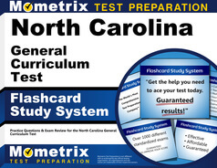 North Carolina General Curriculum Test Flashcards