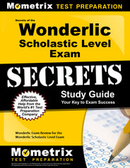 Wonderlic Scholastic Level Exam (Prep for the Wonderlic Scholastic ...