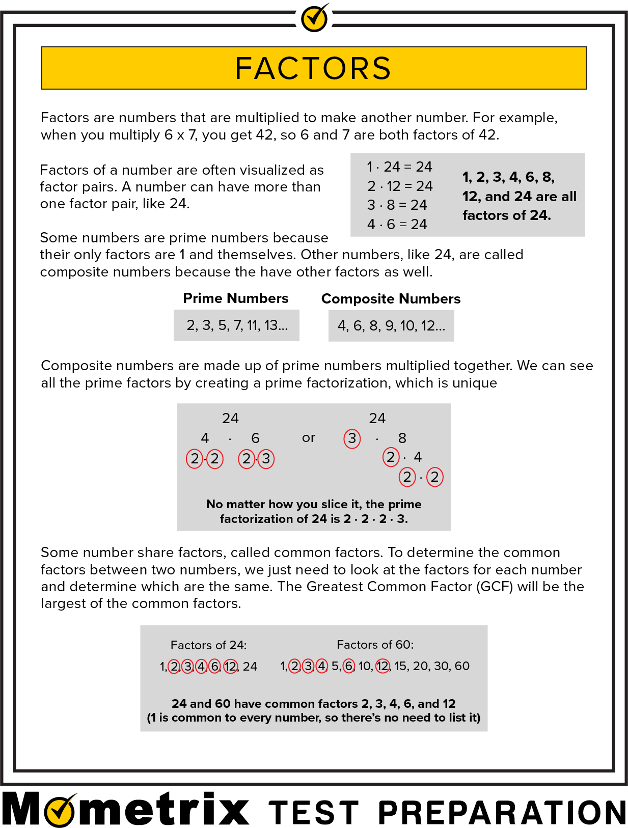 What Is The Factor Video Practice Questions