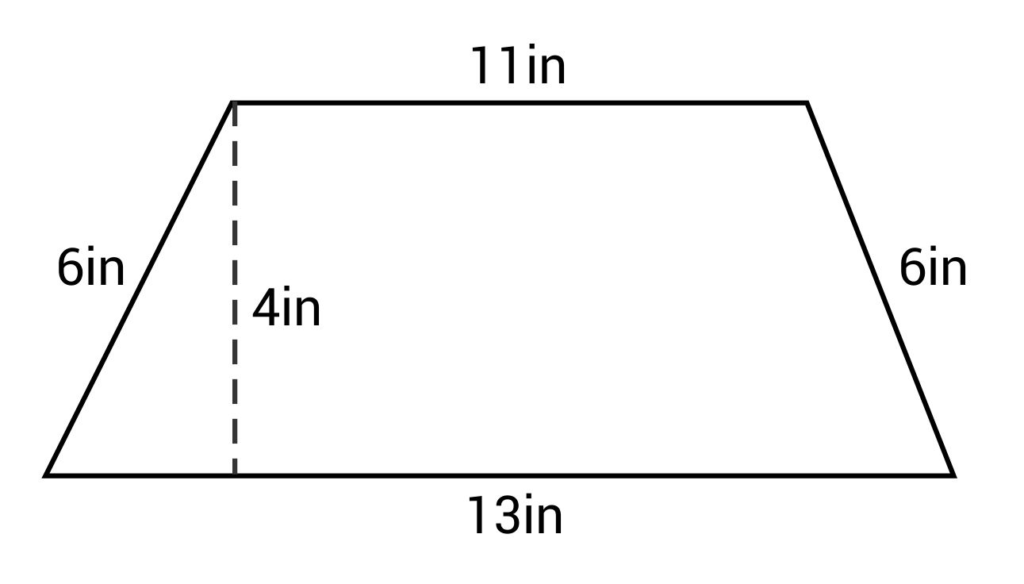 Perimeter and Area of a Trapezoid (Video & Practice Questions)